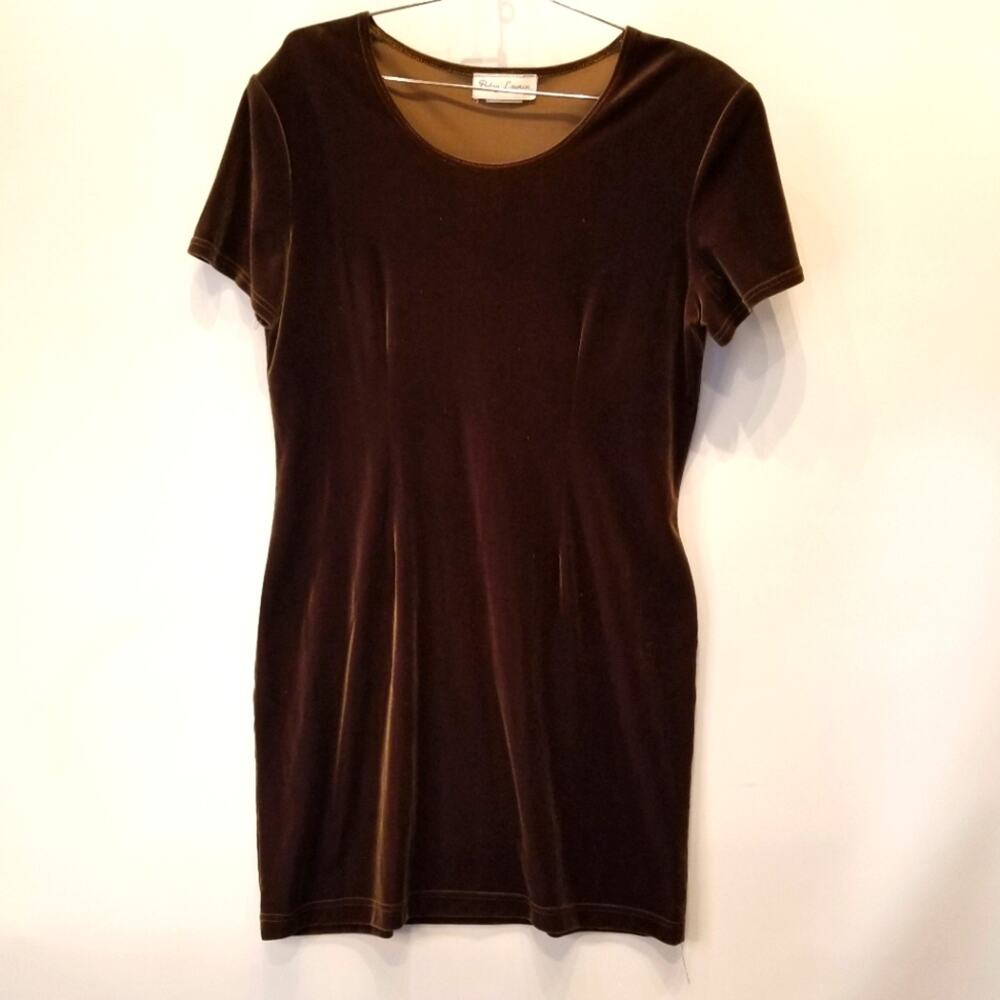 Betsy Lauren Green Velvet‎ Stretch Bodycon Dress Comfortable Womens Plus Size 1X
